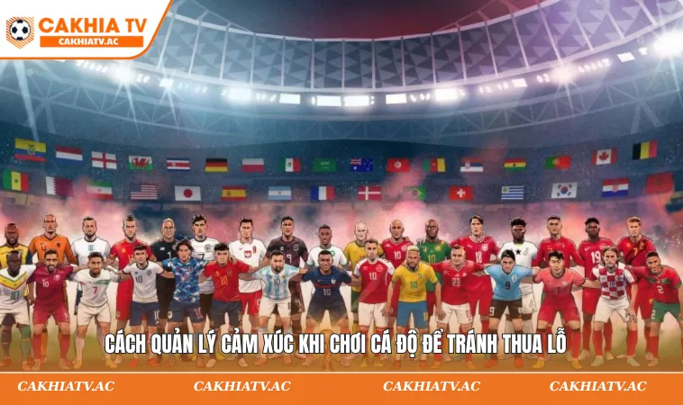 Cách quản lý cảm xúc khi chơi cá độ