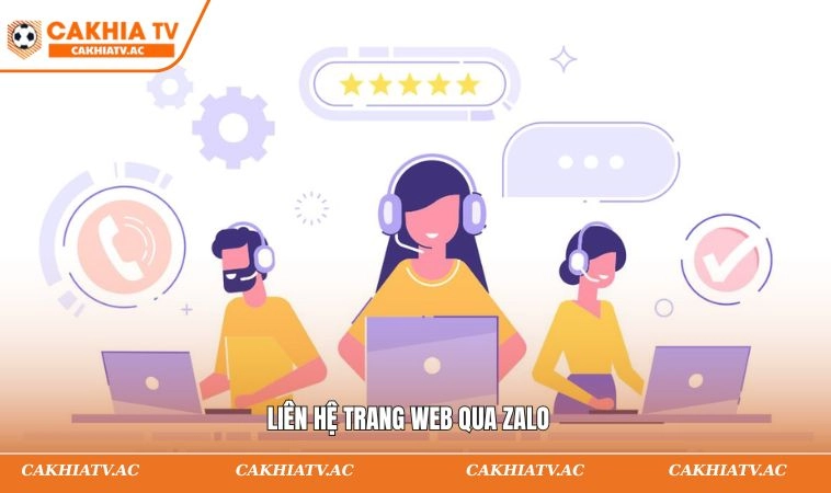 Kết nối với nền tảng thông qua Zalo